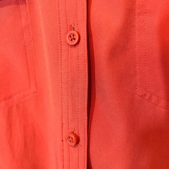 Eddie Bauer Womens Long Sleeve Departure Shirt Button Down Active Lightweight XL - Picture 8 of 15